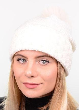 Шапка gven 18085 молоко