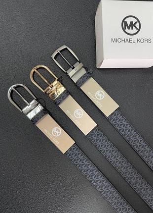 Шкіряний жіночий ремінь michael kors