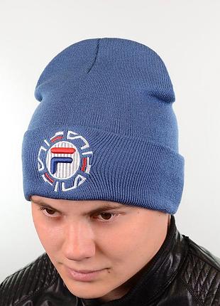 Шапка l18014 джинс