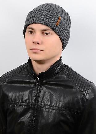 Шапка al17022 серый