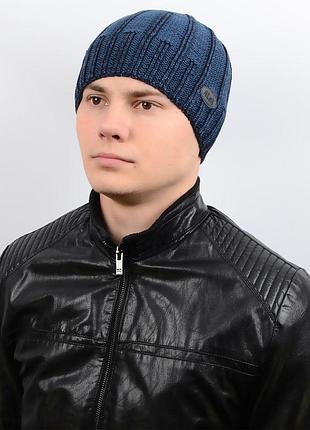 Шапка al17038 джинс