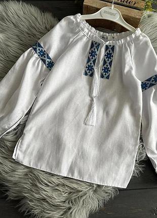 Стильна вишиванка для дівчинки на зріст 128 см,134 см,140 см, 146 см, 152 см, 158 см 164 см