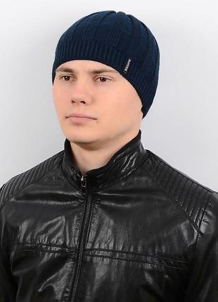 Шапка sb17004 темно-синій