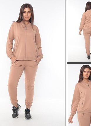 Жіночий спортивний костюм якісний та комфортний розмірний ряд:xl,2xl, 3xl,4xl.