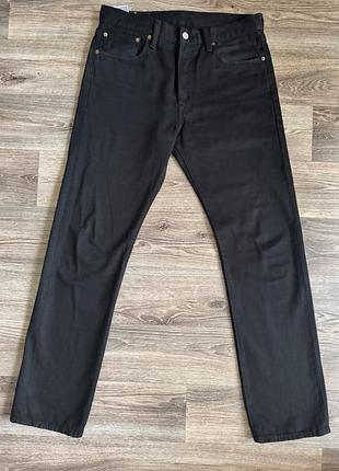 Мужские джинсы черные levis 501 w31l32