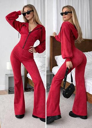 Женский костюм oversized на весну и лето качественный размер : 42-44 , 46-48