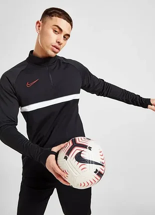 Nike dri-fit (m) academy 21 zip top мужская спортивная кофта оригинал