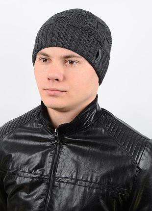 Шапка al17048 серый