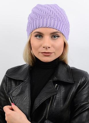 Шапка sh14002 фіолетовий
