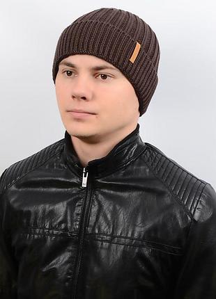 Шапка al17022 коричневый