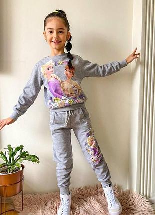 Костюм для девочки ельза 3-10 лет