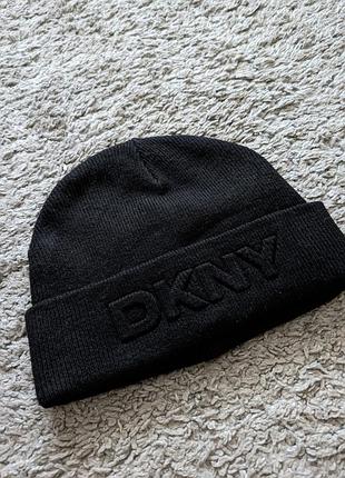 Шапка dkny, состояние идеальное, one size, unisex