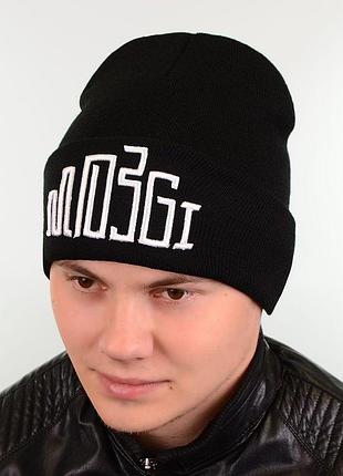 Шапка l18020 черный