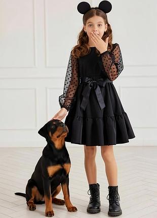Стильне плаття для дівчинки 122 см, 128 см, 134 см,140 см,146 см; 152 см, 158 см 164 см