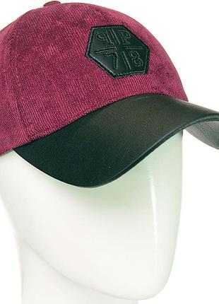 Бейсболка bvh20735 бордо