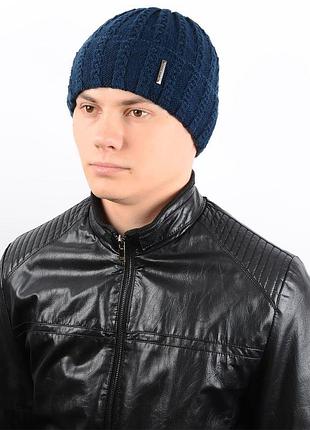 Шапка sb17016 темно-синій