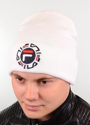 Шапка l18014 білий