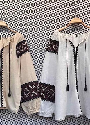 Сорочка з вишивкою, вишиванка розмір хл, 2хл, 3хл, 4хл