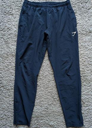 Ультралегкие и комфортные спортивные штаны gymshark arrival joggers, size m, состояние идеальный, полупояс резинка 39-49 одеяло 54 длина 98