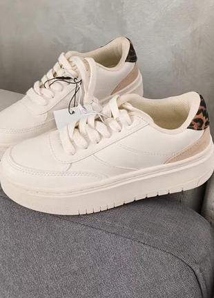 Кеди леопардовий zara