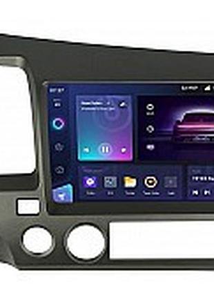 Штатна магнітола teyes cc3 2k 4+64 gb honda civic 8 fk fn fd 2005-2012 9"