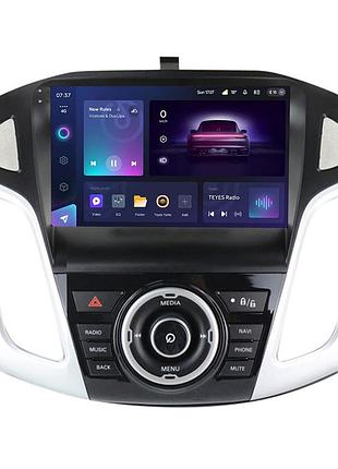 Штатна магнітола teyes cc3 2k 6+128 gb ford focus 3 2012-2019 a-mod silver 9"