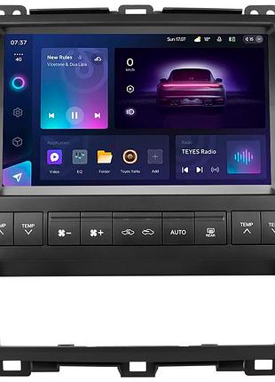 Штатна магнітола teyes cc3 2k 4+64 gb toyota land cruiser prado 120 / lexus gx470 j120 2002-2009 9"