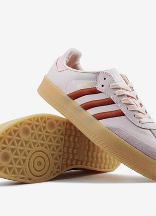 Adidas samba xlg pink platform