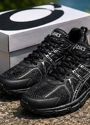 Чоловічі кросівки asics black | великі розміри 46–50 | комфорт на кожен день мужские кроссовки асікс сетка