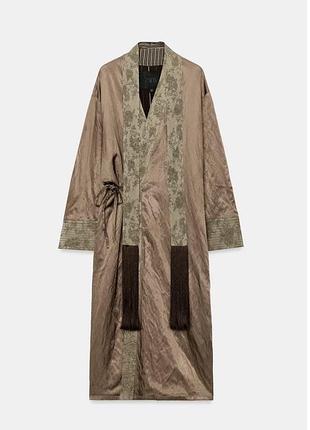 Новое шикарное кимоно кардиган оверсайз 46-50 р zara