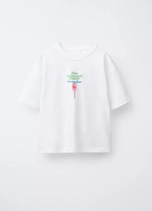 Футболка zara. на 6/7 років (122 см)