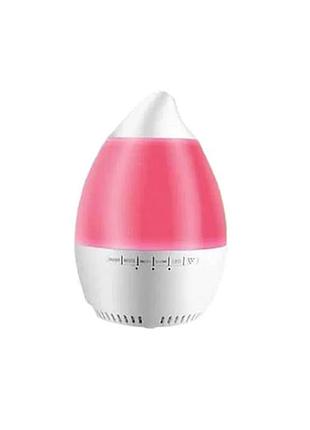 Портативна bluetooth-колонка sps jt-315 pink зі зволожувачем 3 вт 1200 ма·год bluetooth 4.2 ipx4