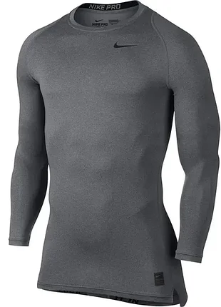 Nike pro (xl) cool compression long sleeve чоловіча термо лонгслив спортивний