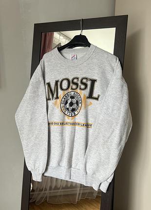 Чоловічий вінтажний світшот jerzees mossl classic soccer league 1996, m
