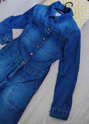 Джинсовый комбинизон от sweet jeans коттоновый.