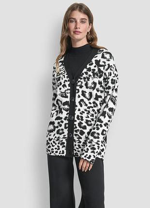 Кардиган dkny з принтом