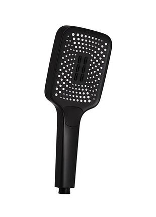 Лійка для ручного душу qtap rucni 140x110 мм прямокутна black matt (qtruc125blm45955)