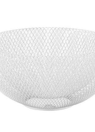 Фруктовница stenson r92039 "nest" металлическая 30 см. white