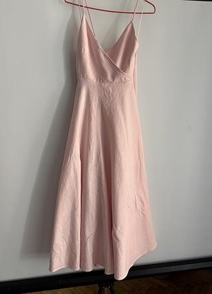 Лляна сукня zara