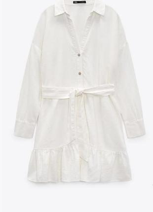 Плаття zara льон