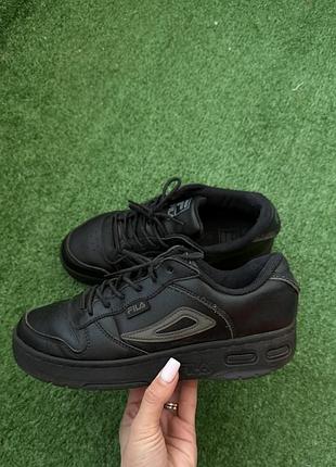 Женские черные кроссовки fila lnx-100