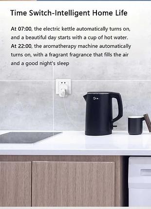 Розумна розетка aqara smart socket t1 zigbee 3.0 2500w для автоматизації побутової техніки