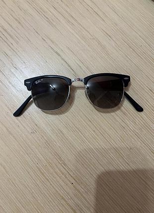 Окуляри ray ban оригінал унісекс folding clubmaster rb2176 901s/m8