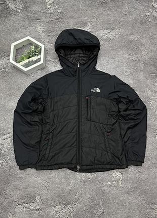 Куртка the north face оригінал чорна куртка тнф з капюшоном демісезонна легка