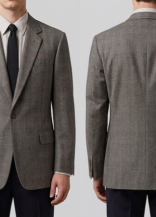 Піджак\блейзер rake flannel wool checked blazer