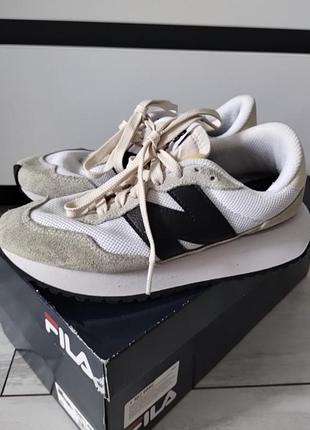 Кроссовки new balance 237, замш + сетка 2