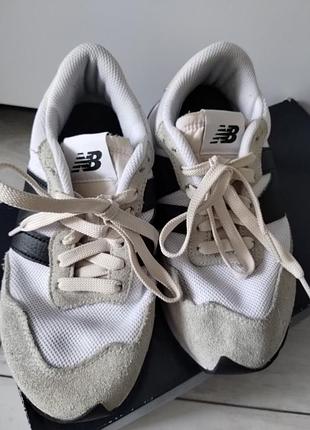 Кроссовки new balance 237, замш + сетка 6