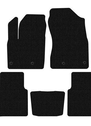 Резиновые коврики carsuit (5-местный, черные) для nissan x-trail t33/rogue 2022- гг