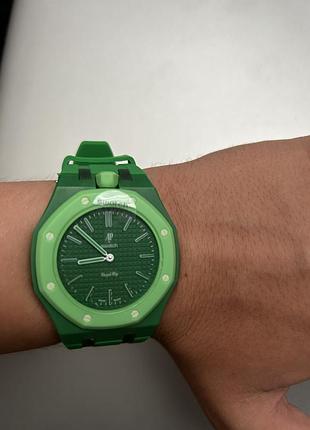 Audemars pigue x swatch royalpop адемар пиге свотч адемари пиге свотч годинник часи наручні часи наручний годинник преміум хороша якість нові новий