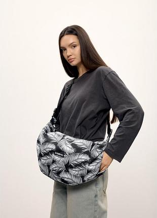 Женская сумка sambag hobo dolly принт "palm"